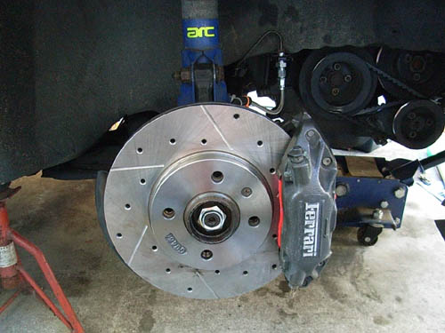 Front Brakes Ferrari F355 Calipers into Golf Mk2 My Volkswagen Mk2 Golf