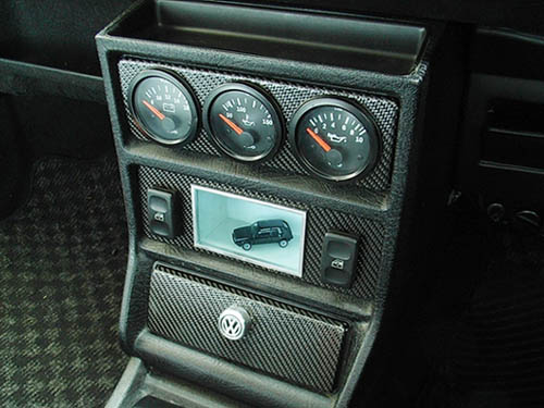2DIN Console, My Volkswagen Mk2 Golf