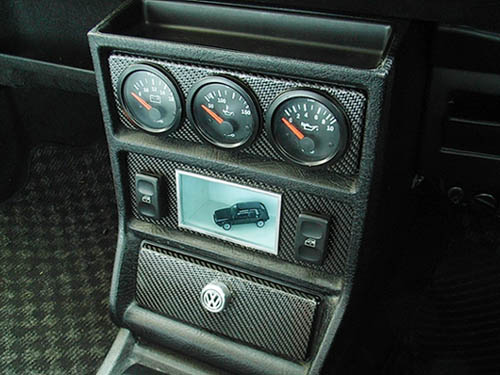 Volkswagen Mk2 Golf - 2DIN Console