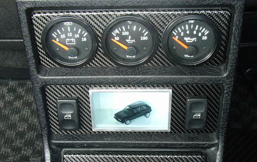 My Volkswagen Mk2 Golf - 3 VDO Gauges