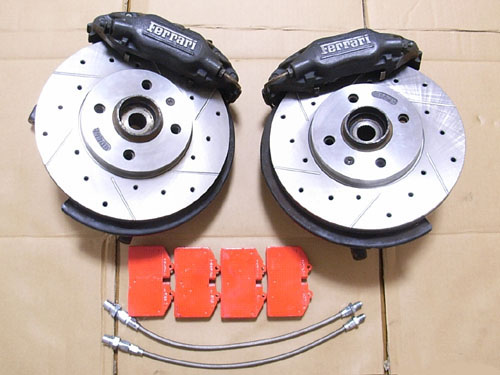 VW Golf Mk2 with Ferrari F355 Calipers