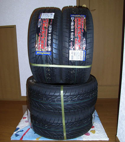 New Tires Goodyear EAGLE REVSPEC RS-02