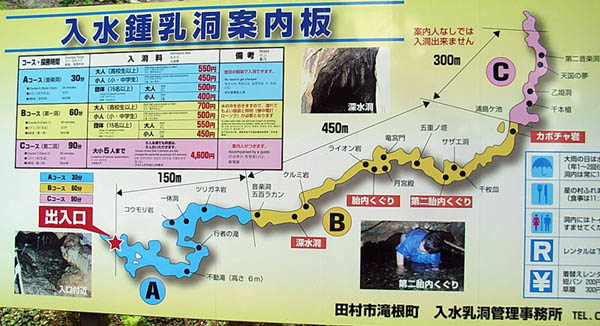 Abukuma Limestone Cave (Abukuma-do) and Irimizu Limestone Cave (Irimizu Shonyu-do)