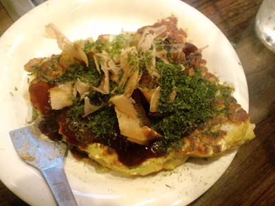 Monja-yaki and okonomi-yaki