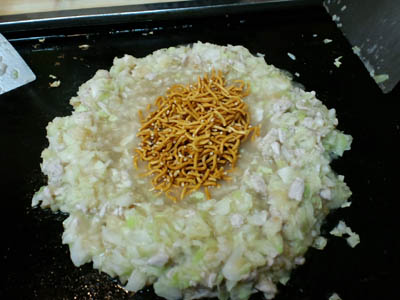 Monja-yaki, Ueno, Tokyo