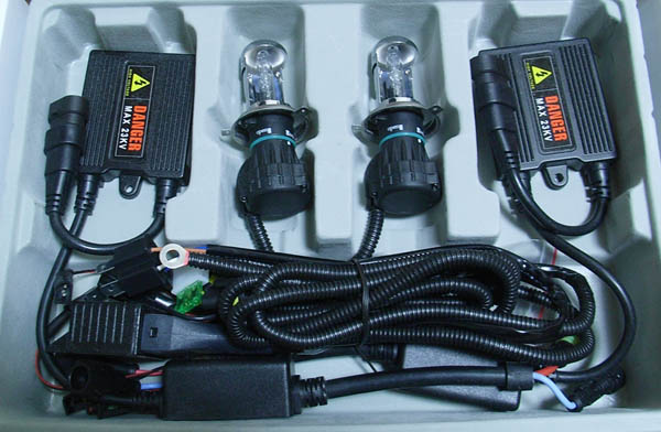 6000K 55W H4 HI/LOW - HID CONVERSION KIT