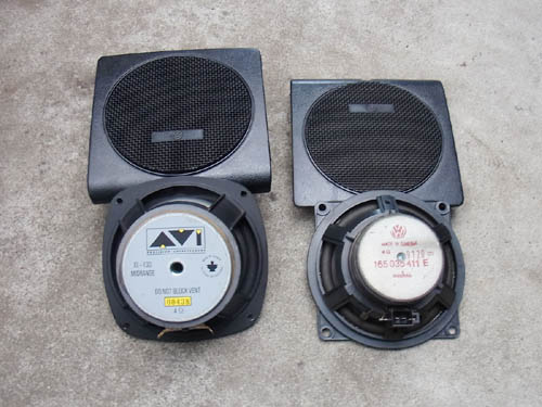 Volkswagen car hi-fi parts