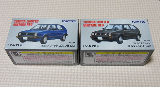 Minicar TOMICA LIMITED VINTAGE NEO VOLKSWAGEN GOLF MK2