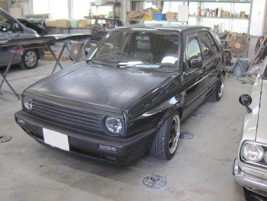 Volkswagen Golf Mk2 Wide Fenders