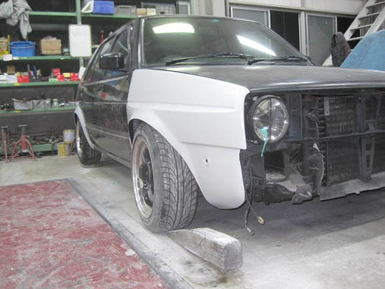 Volkswagen Golf Mk2 WIDE FENDERS