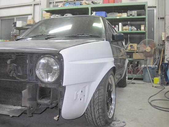 Volkswagen Golf Mk2 Blister Fenders (Front)