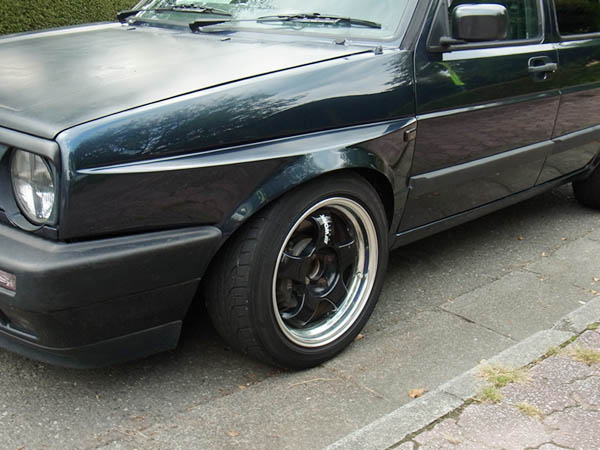 Volkswagen Golf Mk2 Blister Fenders (Front) Wheels/Tires/Spacers