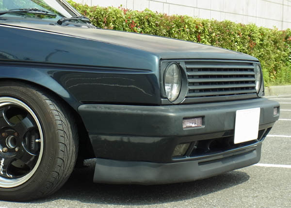 Volkswagen Golf Mk2 with Golf mk3 lip