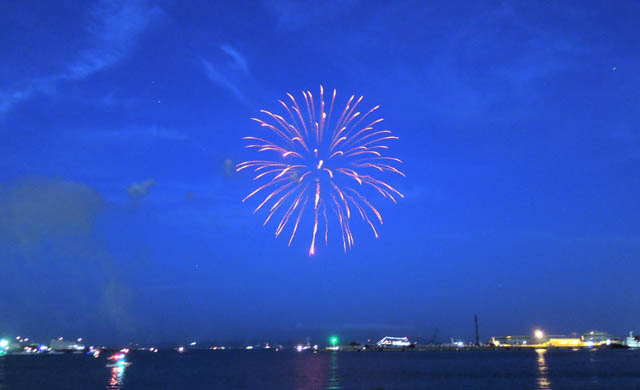 Kurihama Perry Festival Fireworks Display 