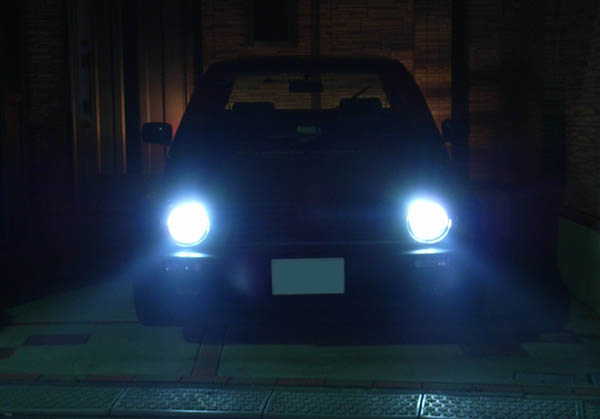 6000K 55W HIDコンバージョンキット (H4 HID Hi/Low 切り替え式)
