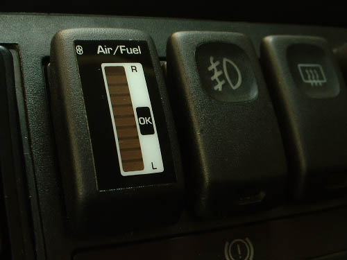 Car LED air fuel gauge