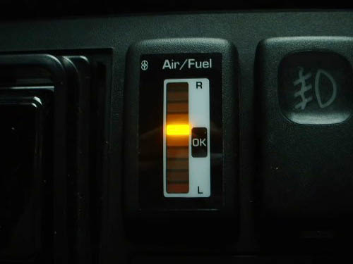 Car LED air fuel gauge