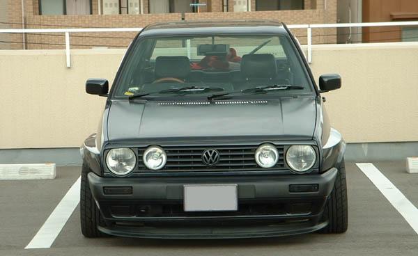 VW Golf Mk2 blister fenders