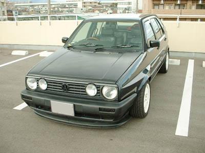 VWゴルフ2 blister fenders