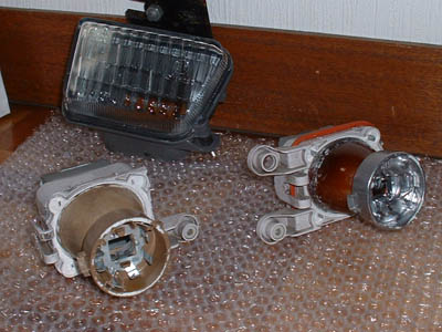 Volkswagen Golf Mk2 and Mk3 Fogs Regarding the projector housings