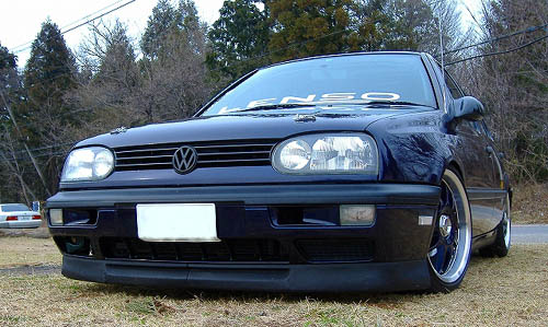 This is Ago's Golf Mk3 GLI 