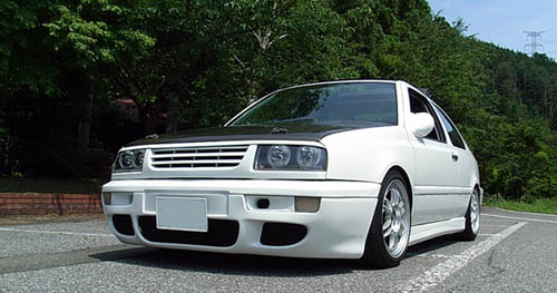 This is Kasumi's VW Jetta Mk3