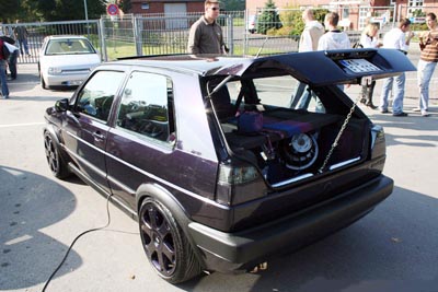 Volkswagen Mk2 Golf@Fire & Ice