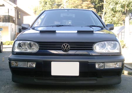 This is Yusuke's VW Golf Mk3 