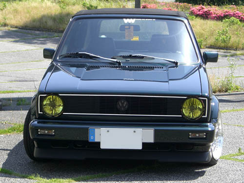 This is meiki's Golf Mk1 Cabriolet