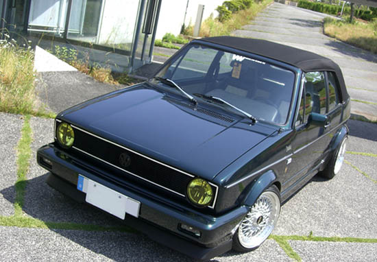 Volkswagen Mk1 Golf Cabriolet, meikisan