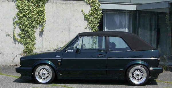 Volkswagen Mk1 Golf Cabriolet, meikisan