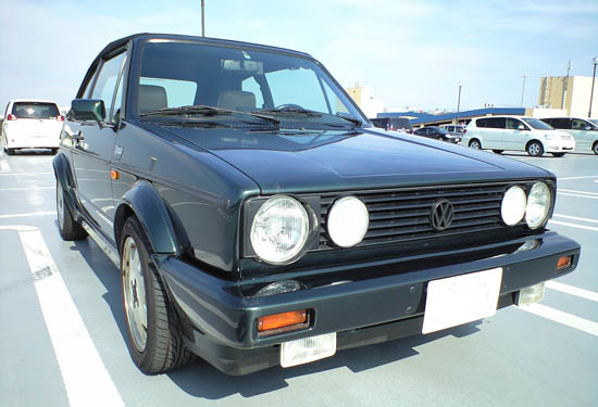 The Type of Car Volkswagen Mk1 Golf Cabriolet 1992 CLASSIC LINE LHD AT 