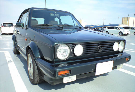 The Type of Car Volkswagen Mk1 Golf Cabriolet 1992 CLASSIC LINE LHD AT