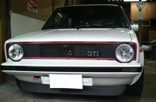 This is Monkey's VW Golf Mk1