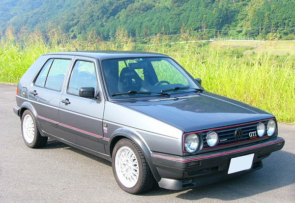 The Type of Car Volkswagen Mk2 Golf GTI 1989 Golf Mk2 GTI LHD MT 