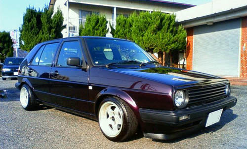 This is Troutist's VW Golf Mk2