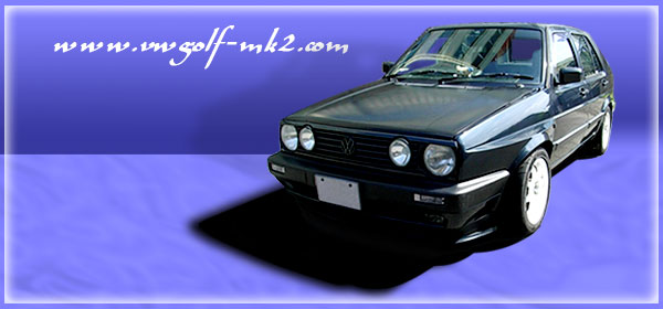 My Volkswagen Mk2 Golf