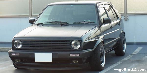 Volkswagen Golf Mk2 Rear Wide Fenders Wheels/Tires/Spacers